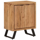 vidaXL Servantă cu 2 uși, 55x36x72 cm, lemn masiv acacia