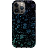 Husa compatibila cu Apple iPhone 12, iPhone 12 Pro model Neon Art, Silicon, TPU, Viceversa