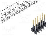 Conector şiruri pini tată 10 PIN 2,54mm aurit SMT SAMTEC