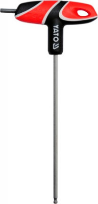 Imbus hexagonal cu bila maner T 4x140 mm YATO foto