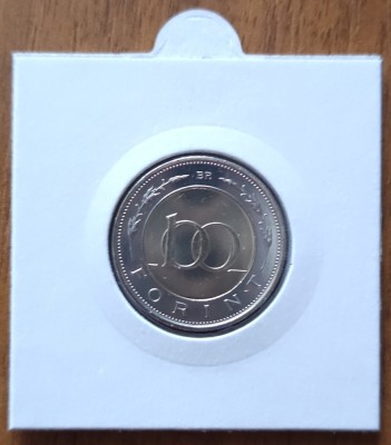 100 forint 2024, Ungaria, comemorativa foto