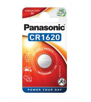 Baterie Panasonic Lithium Coin CR1620 foto