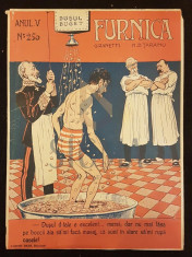 TARANU N. D. &amp;amp; RANETTI G., FURNICA (Revista Umoristica), Anul V, Numarul 250, Bucuresti, 1909 foto