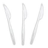 Set 100 Cutite PS, Transparente, Reutilizabile