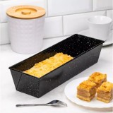 Tava dreptunghiulara pentru copt prajituri, 26x12x8 cm, Kinghoff