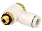 Racord push-in filet M5 unghi 90&deg; 1&divide;10bar