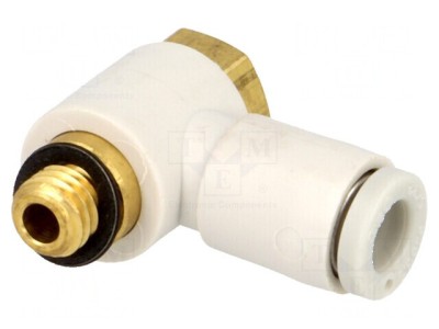 Racord push-in filet M5 unghi 90&amp;deg; 1&amp;divide;10bar foto