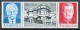 Monaco 1987 Mi 1791/93 band MNH - 50 de ani de la Oficiul de Emitere a Timbrelor