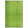 VidaXL Covoraș de ușă lavabil, verde, 120 x 180 cm 323432