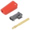 Conector banană 4mm 32A roșu