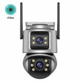 Camera de Supraveghere WIFI PTZ ,TSS-A32, cu 2 Lentile , 3MP/3MP Full HD