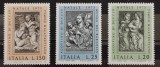 BC200, Italia 1973 si 1974, lot 4 serii arta,Craciun, picturi (4 poze)
