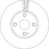 TRW DF6793 Disc frana