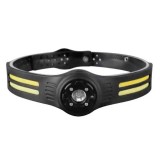 Lanterna frontala LED 3W + 5W LED COB IP43 acumulator /incarcate