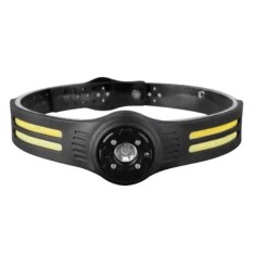 Lanterna frontala LED 3W + 5W LED COB IP43 acumulator /incarcate