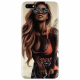 Husa silicon pentru Huawei Y5 Prime 2018, Tattoed Girl