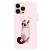 Husa compatibila cu Apple iPhone 13 model Grumpy cat me no go, Silicon, TPU, Viceversa, Transparent, Carcasa