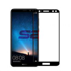 Geam protectie display sticla 5D FULL GLUE Huawei Mate 20 Lite BLACK