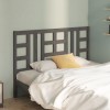 VidaXL Tăblie de pat, gri, 166x4x100 cm, lemn masiv de pin 817852