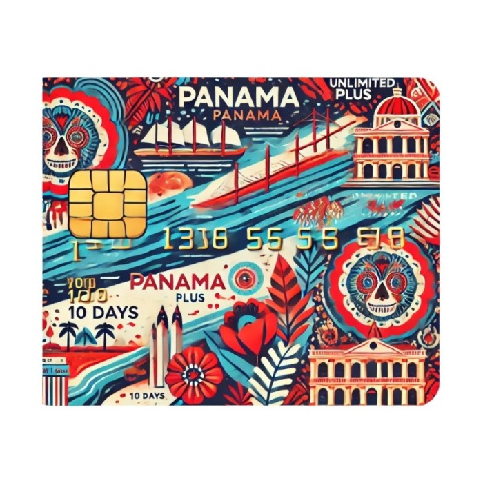 eSIM Panama, Unlimited Plus, 10 Days