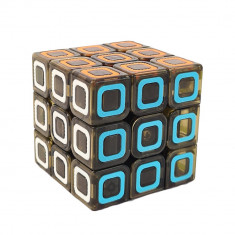 Cub Rubik 3x3x3 QI YI Cube, cu fete translucide