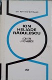 SCRIERI LINGVISTICE-ION HELIADE RADULESCU