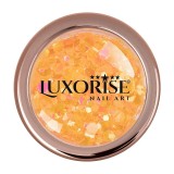 Cumpara ieftin Paiete Unghii Neon Fluorescent LUXORISE, Orange