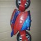 jucarie vintage de colectie,Motocicleta THE AMAZING SPIDER-MAN,MARVEL,T.GRATUIT