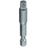 Adaptor 1/4&rdquo; hex si 1/4&rdquo; patrat 50mm, Topmaster 330367