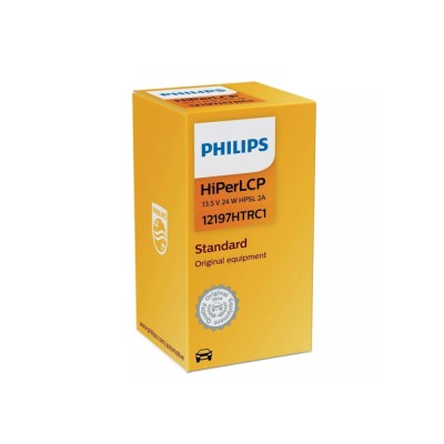 Bec Semnalizare 12V Hiperlcp 12197 HTR 13.5V 24W Philips Hiper Vision foto