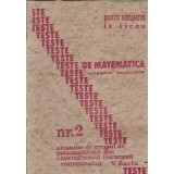 Teste de matematica integral rezolvate - nr. 2 - V. Baciu