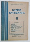 GAZETA MATEMATICA , PUBLICATIE LUNARA PENTRU TINERET , NR. 11 , 1978