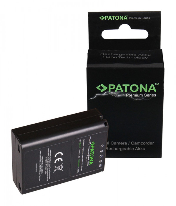 Premium acumulator Olympus BLN-1,OM-D, Stylus XZ-2, compatibil marca Patona,