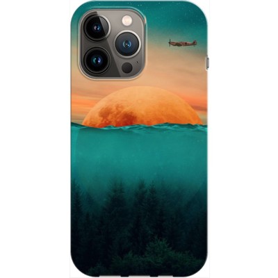 Husa compatibila cu Apple iPhone 14 Plus model Dreamy View, Silicon, TPU, Viceversa foto