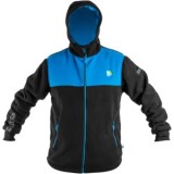 Bluza Preston Windproof Fleece Jacket, Black &amp; Blue, Marimea XXL