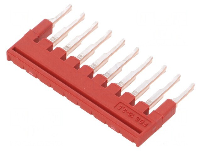 Punte de conectare piste roşie 10 Lăţime 3,5mm UL94V-0
