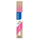 Cumpara ieftin Set 3 rezerve roller Frixion Ball Pilot 0.5 mm varf fin Rezerva roller Pilot Frixion Clicker 0.5 mm 3 bucati/set roz