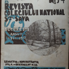 REVISTA COLEGIULUI NATIONAL SFANTUL SAVA/FEB-MAR1935/CU 2 DESENE DE HORIA DAMIAN