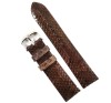 Curea Ceas Piele Sarpe 20mm 22mm 24mm Alfa WZ3139, Catarama Argintie, Curea de schimb piele naturala