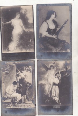 bnk cp Lot 24 carti postale vechi uzate foto