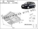 Scut metalic motor Dacia Sandero 1 I fabricata incepand cu 2005 APS-06,040, SCUT PROTECTION