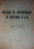 NOTIUNI DE AUTOAPARARE IN SISTEMUL ALA
