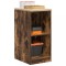 vidaXL Dulap de depozitare de garaj stejar afumat 40x51x85 cm