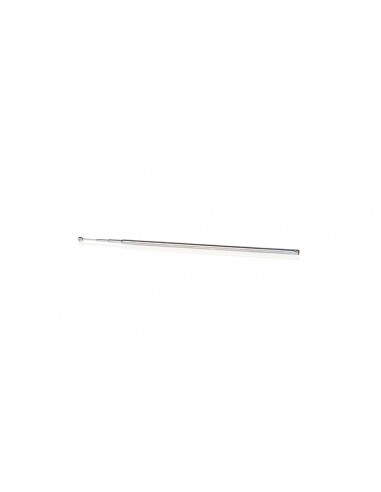 Antena Auto Exterior Universala Extensibila Crom Lungime 30CM Cablu 1.3M