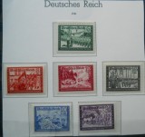1941 SERIE GERMANIA REICH MNH