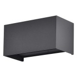 Corp iluminat perete ip65 24w 3000k - negru, V-TAC