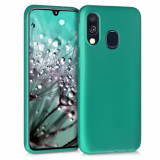 Cumpara ieftin Husa pentru Samsung Galaxy A40, Silicon, Verde, 48546.128