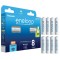 Acumulatori Panasonic Eneloop 2100 cicluri, 800mAh, R3 AAA, Blister 8, BK-4MCDE/4BE