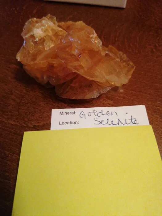 Cristal oranj de Selenit A43