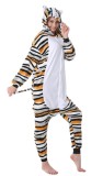 PJM183-82 Pijama intreaga model cu pisica colorata, L, S